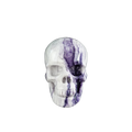 3.0" Purple Malachite Crystal Skull Carving - Unique Piece #PM11