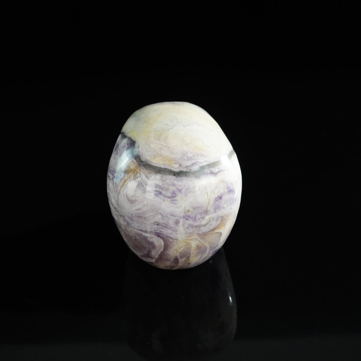 3.0" Purple Malachite Crystal Skull Carving - Unique Piece #PM12