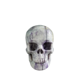 3.0" Purple Malachite Crystal Skull Carving - Unique Piece #PM17