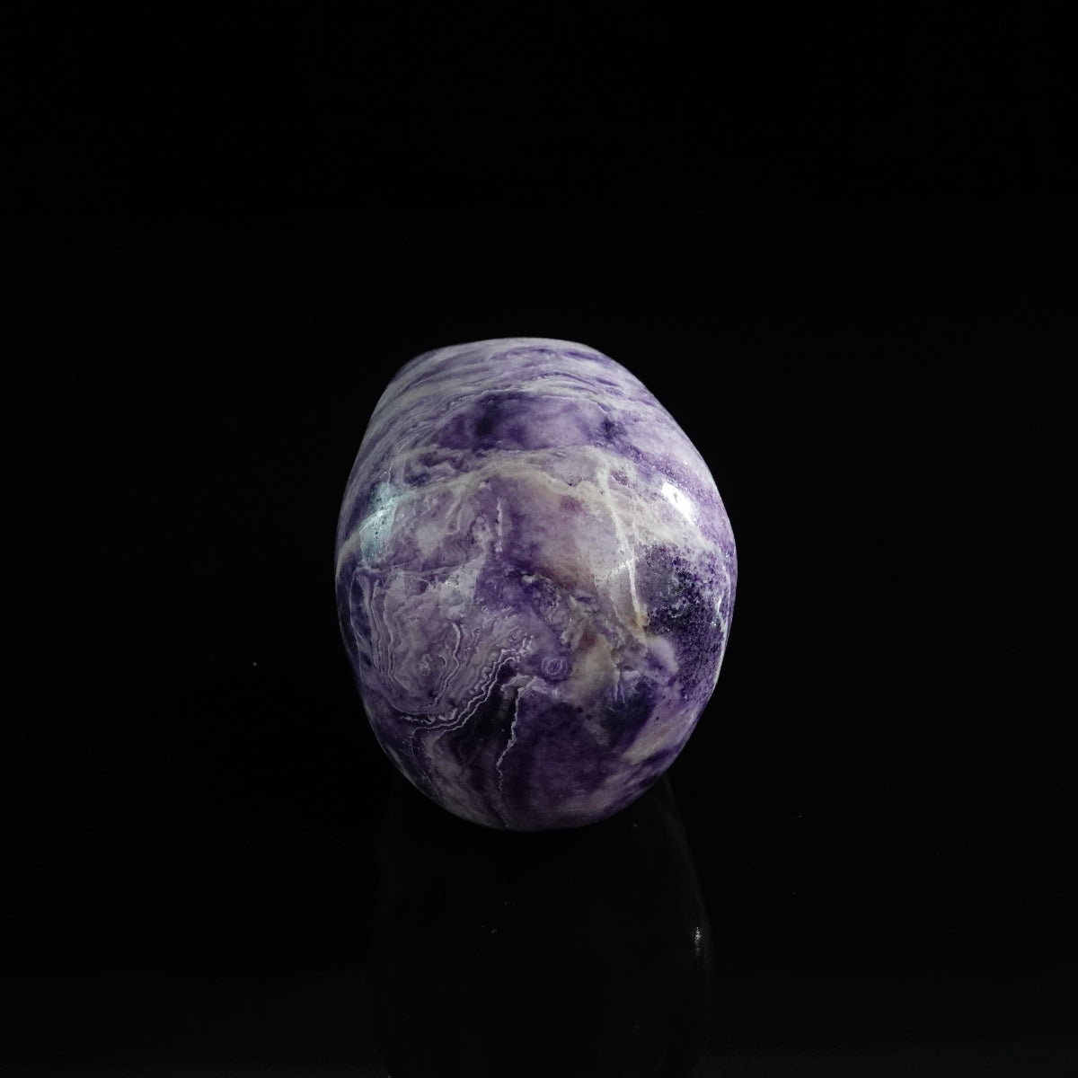 3.0" Purple Malachite Crystal Skull Carving - Unique Piece #PM18