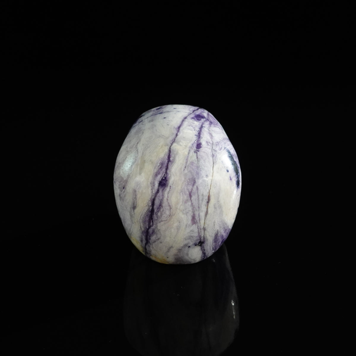 3.0" Purple Malachite Crystal Skull Carving - Unique Piece #PM19