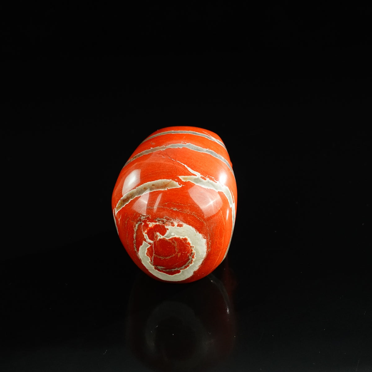 3.0" Red Jasper Crystal Skull Carving - Unique Piece #RJ02