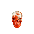 3.0" Red Jasper Crystal Skull Carving - Unique Piece #RJ03