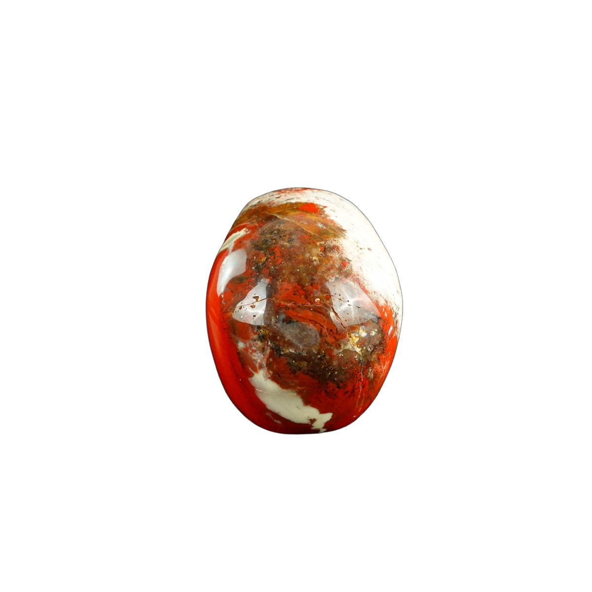 3.0" Red Jasper Crystal Skull Carving - Unique Piece #RJ03