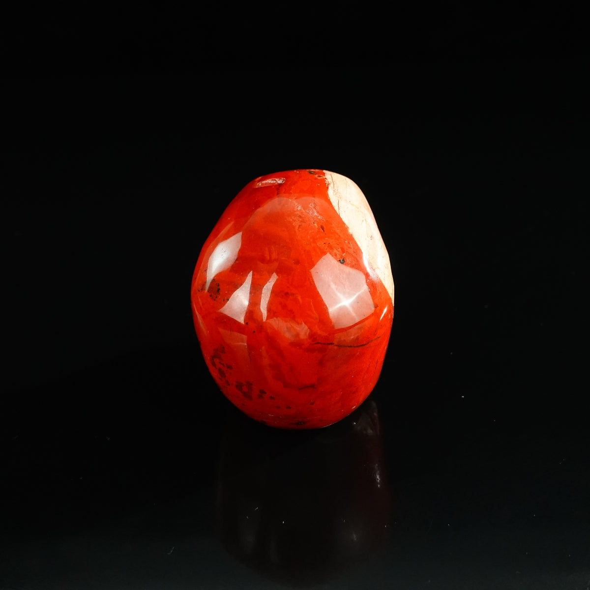3.0" Red Jasper Crystal Skull Carving - Unique Piece #RJ05