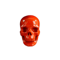3.0" Red Jasper Crystal Skull Carving - Unique Piece #RJ06