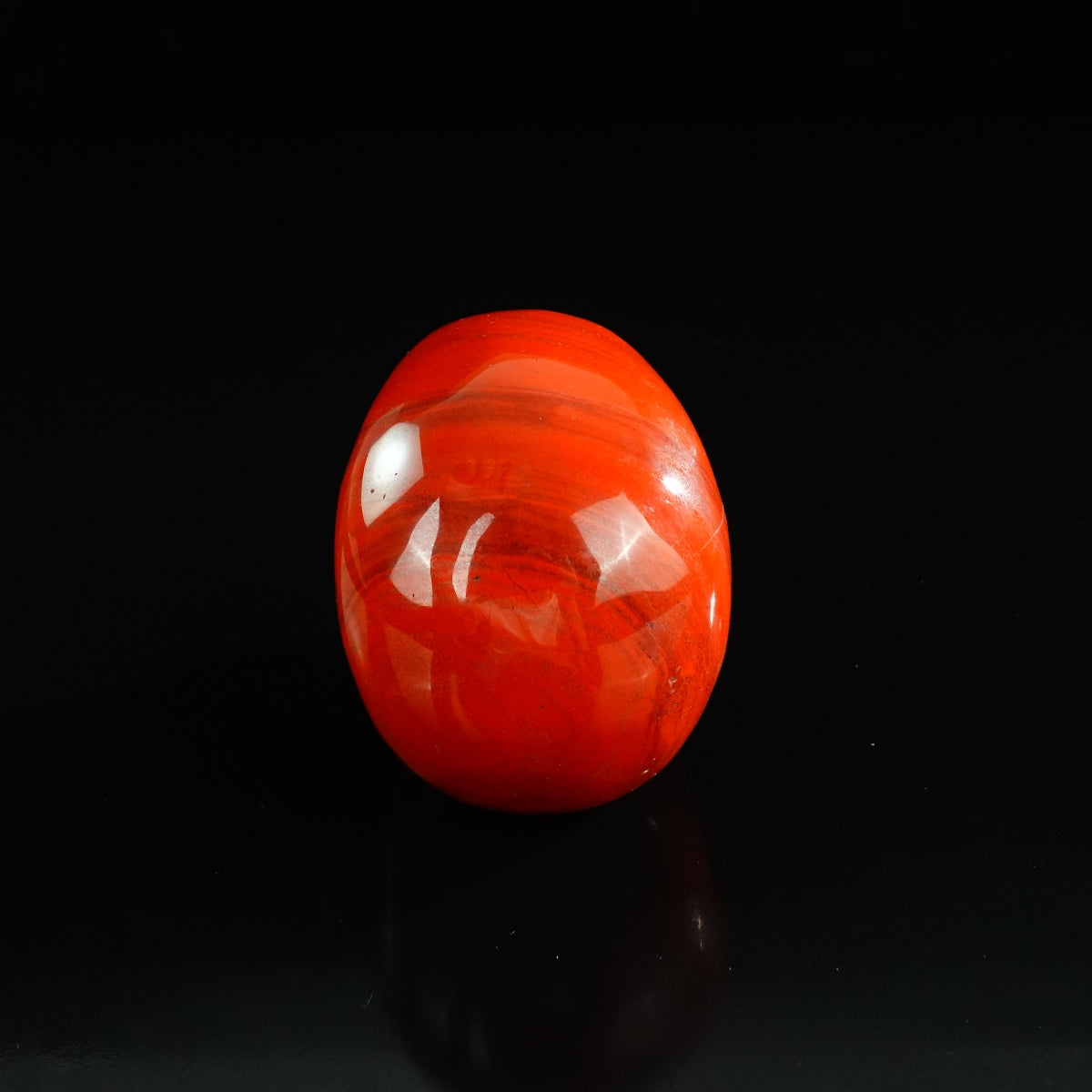 3.0" Red Jasper Crystal Skull Carving - Unique Piece #RJ06