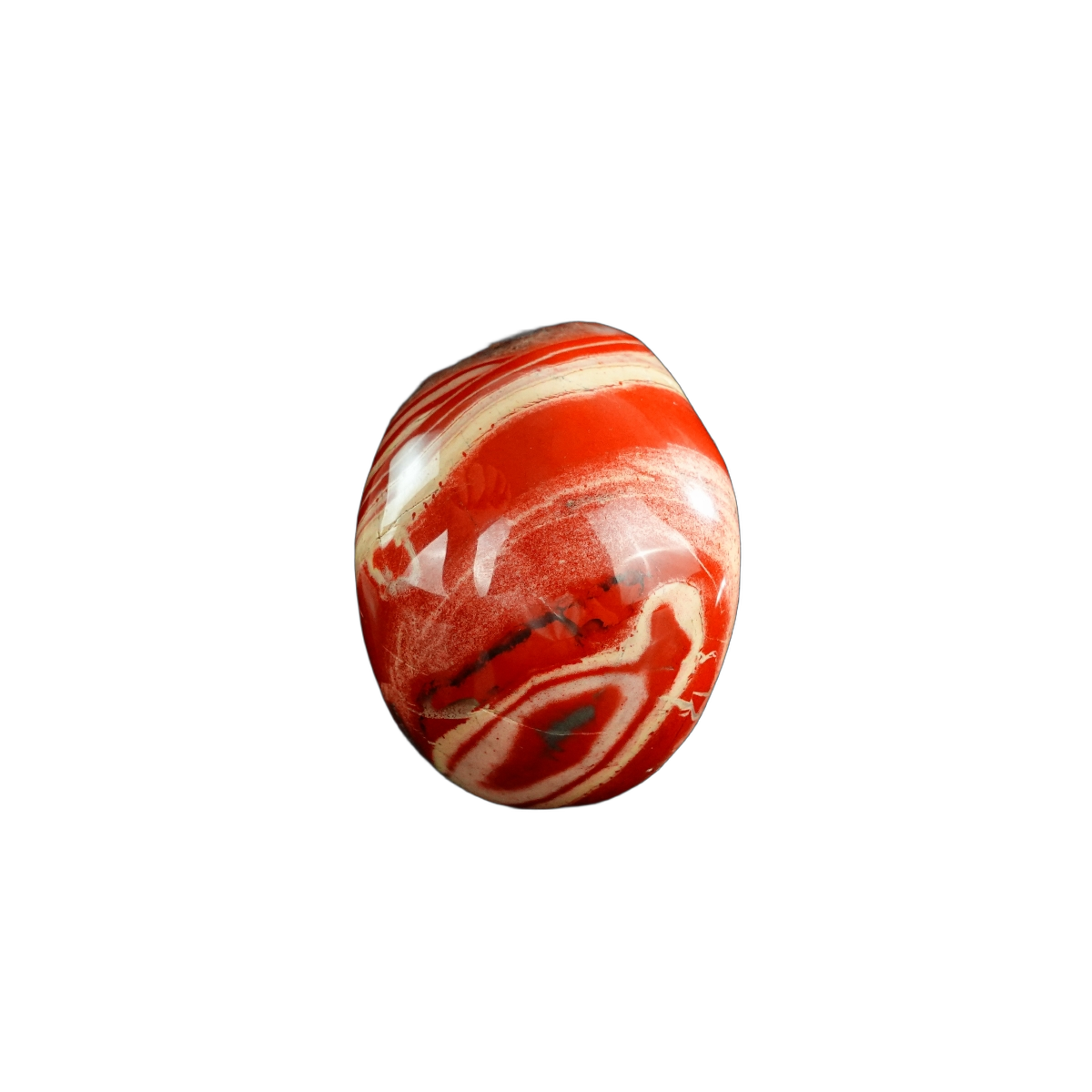 3.0" Red Jasper Crystal Skull Carving - Unique Piece #RJ09
