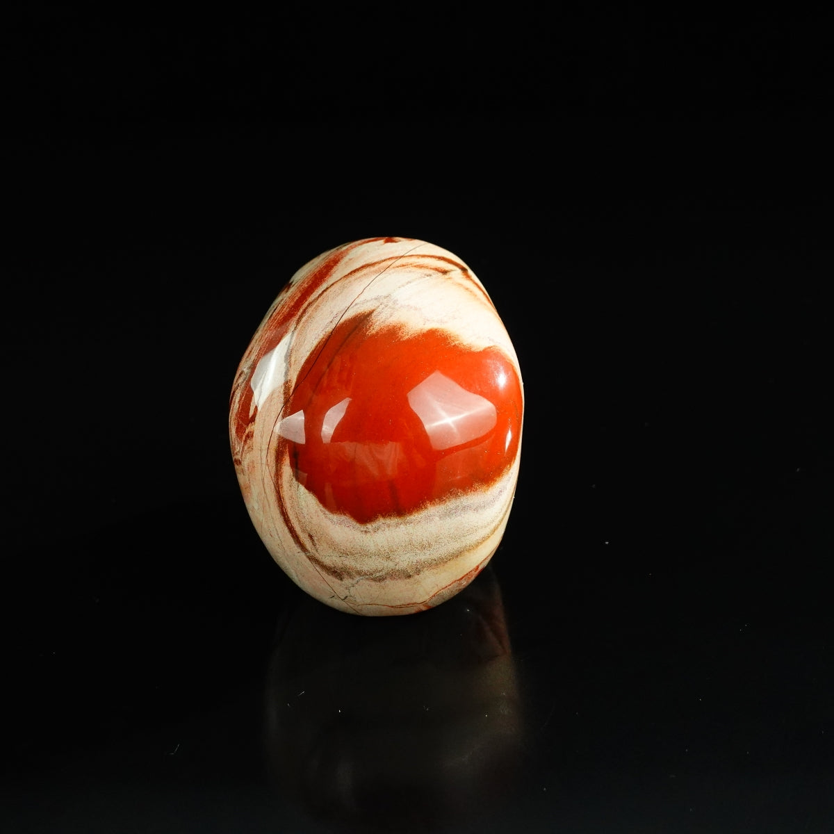 3.0" Red Jasper Crystal Skull Carving - Unique Piece #RJ10