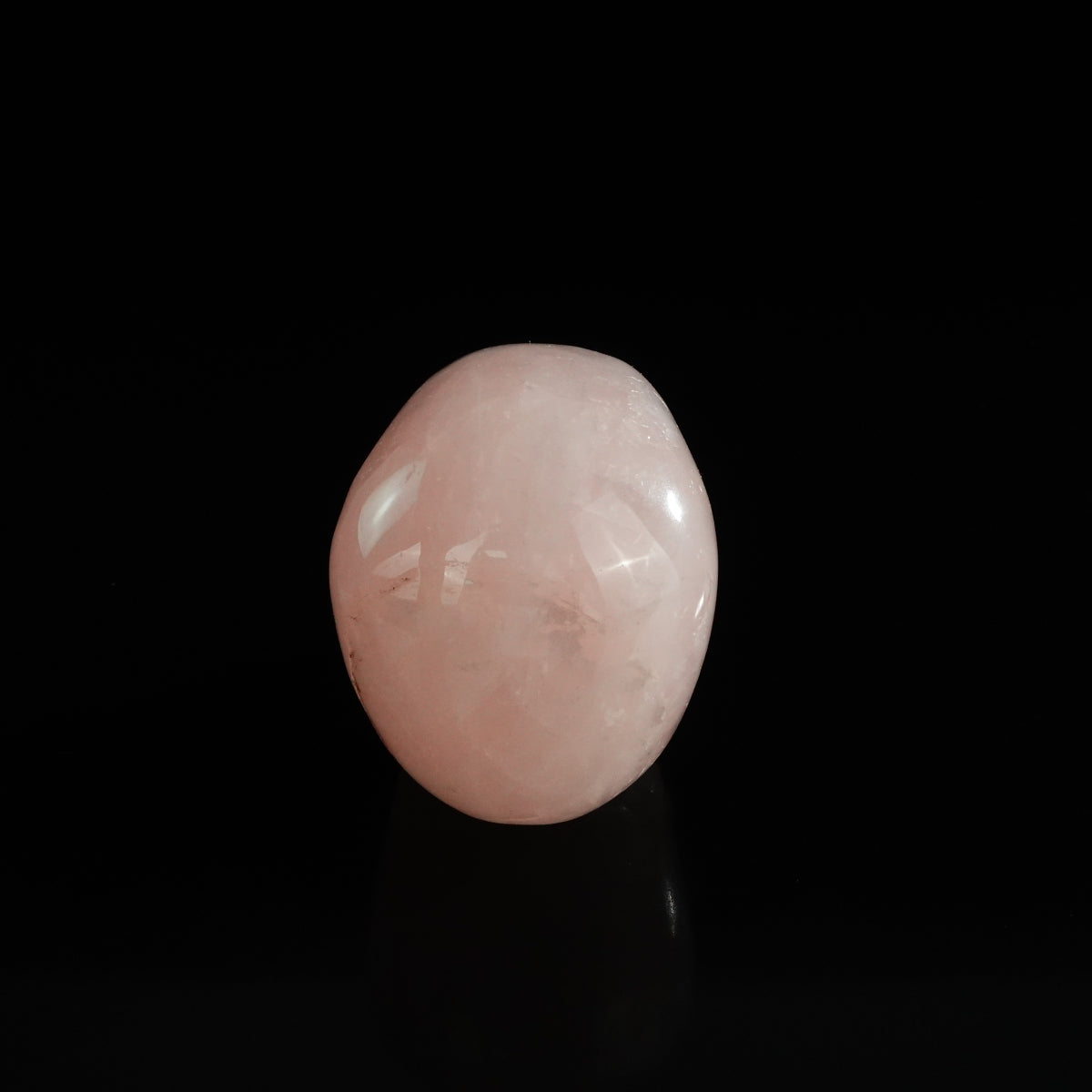3.0" Rose Quartz Crystal Skull Carving - Unique Piece #RQ04