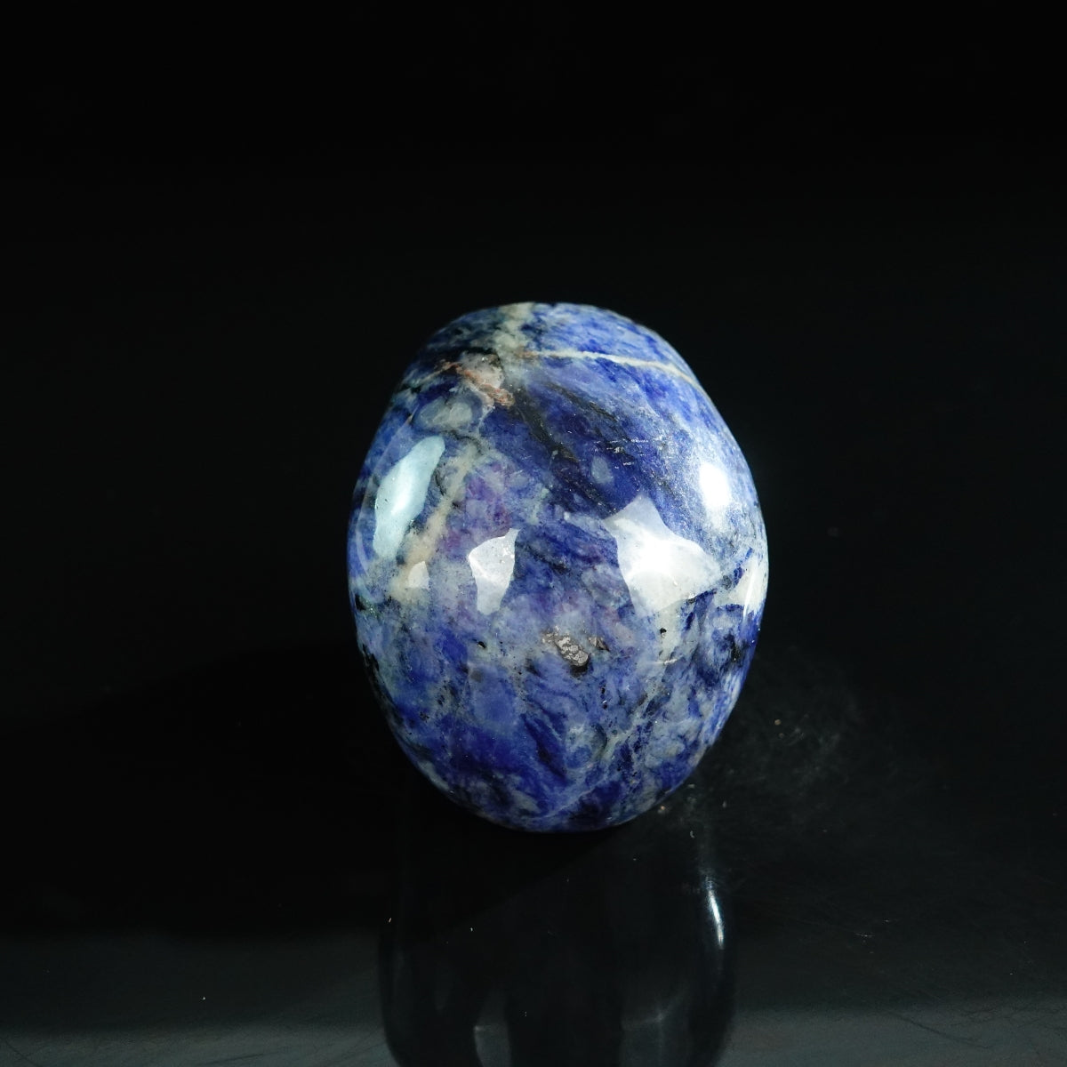 3.0" Sodalite Crystal Skull Carving - Unique Piece #SL02