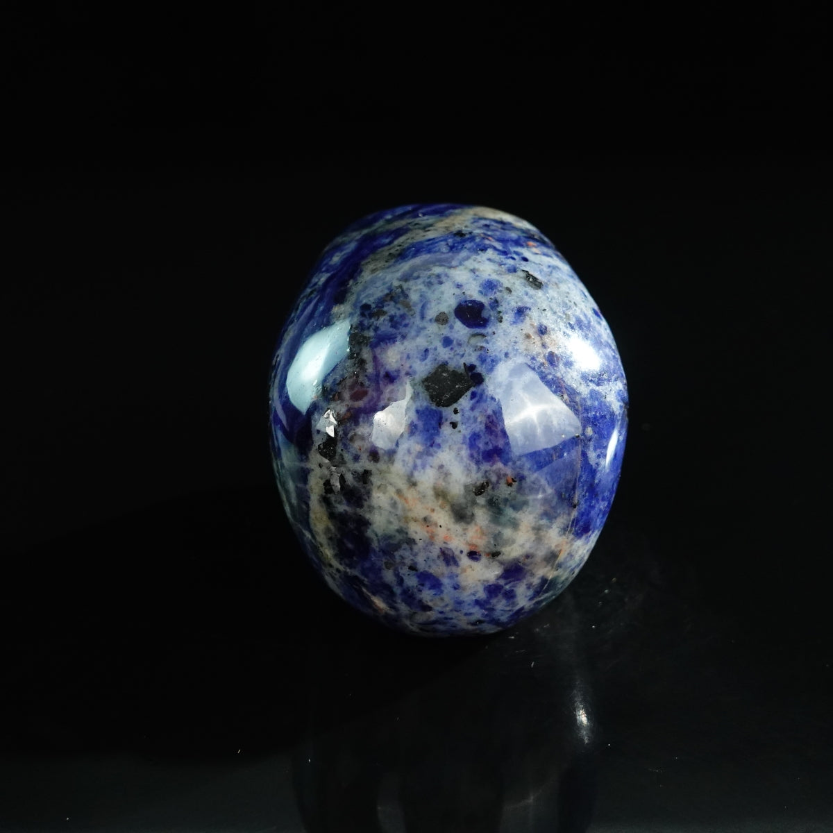 3.0" Sodalite Crystal Skull Carving - Unique Piece #SL07
