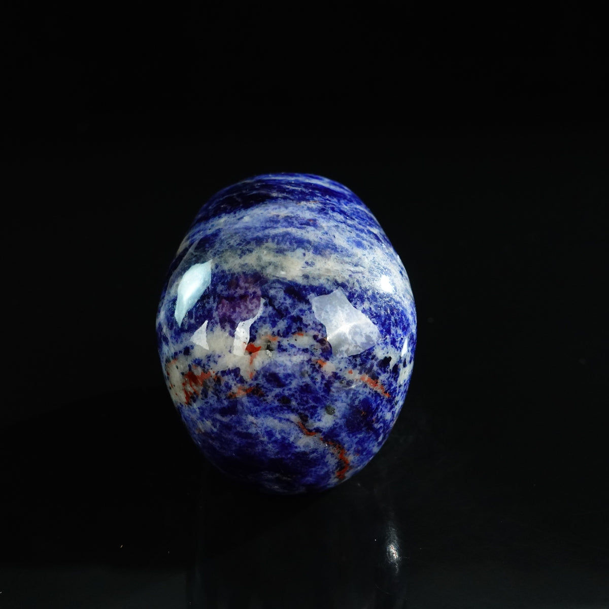 3.0" Sodalite Crystal Skull Carving - Unique Piece #SL10