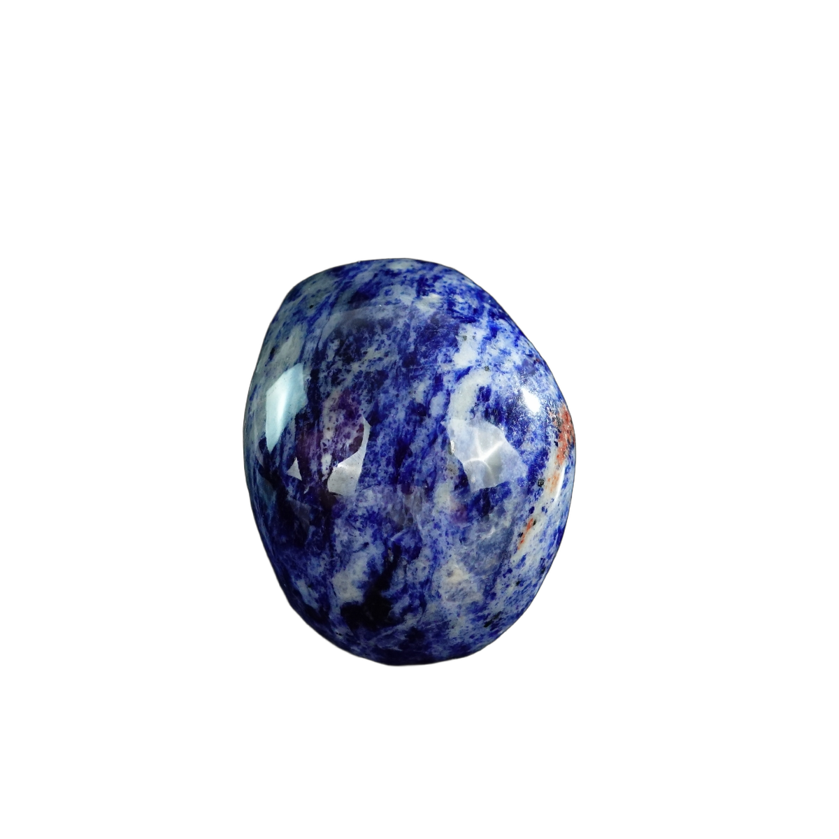 3.0" Sodalite Crystal Skull Carving - Hand Carved Decor