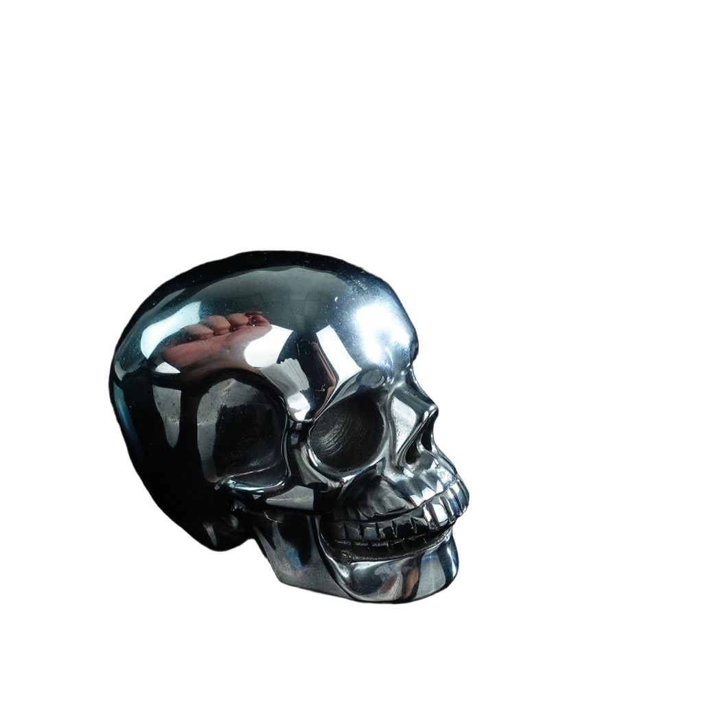 3.0" Tera-hertz Crystal Skull Carving - Unique Piece #TH01