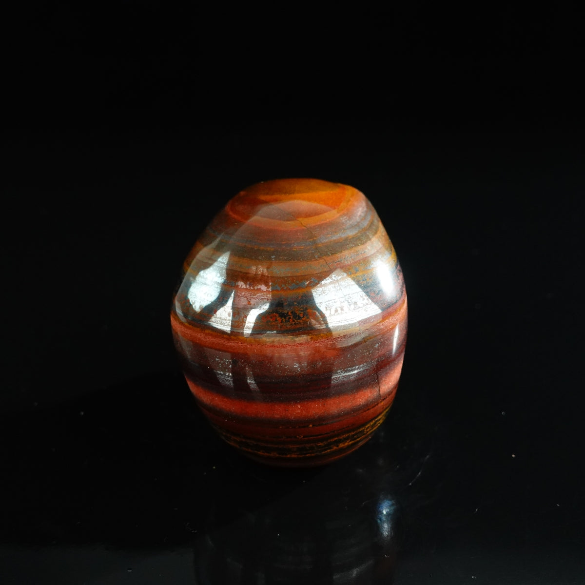 3.0" Tiger Iron Crystal Skull Carving - Unique Piece #TI13
