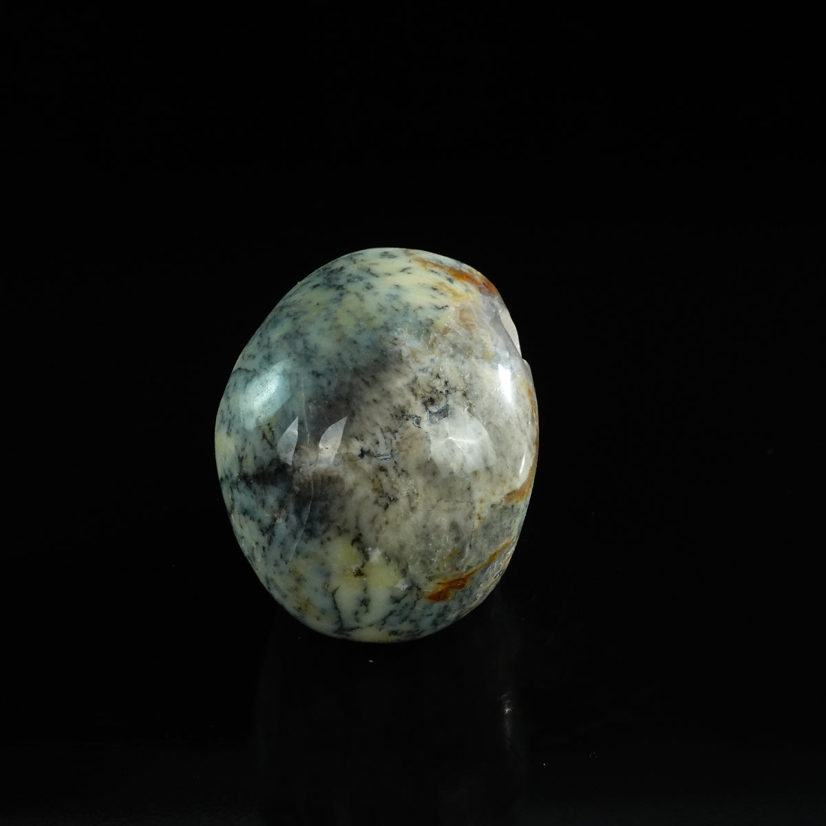 3.0" White Opal Crystal Skull Carving - Unique Piece #WO02