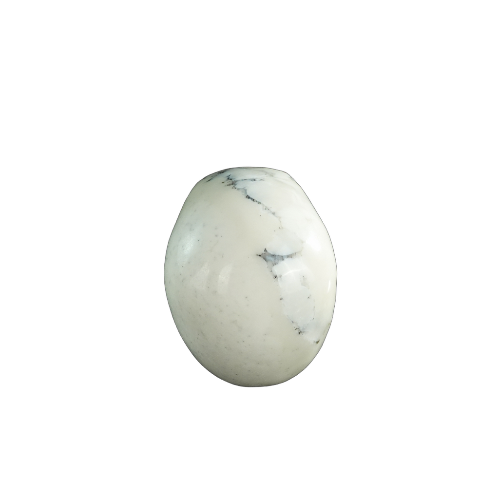 3.0" White Opal Crystal Skull Carving - Unique Piece #WO03
