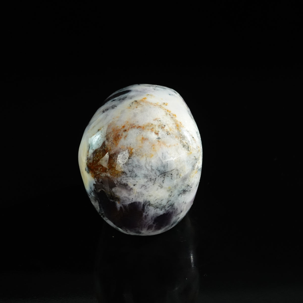 3.0" White Opal Crystal Skull Carving - Unique Piece #WO06