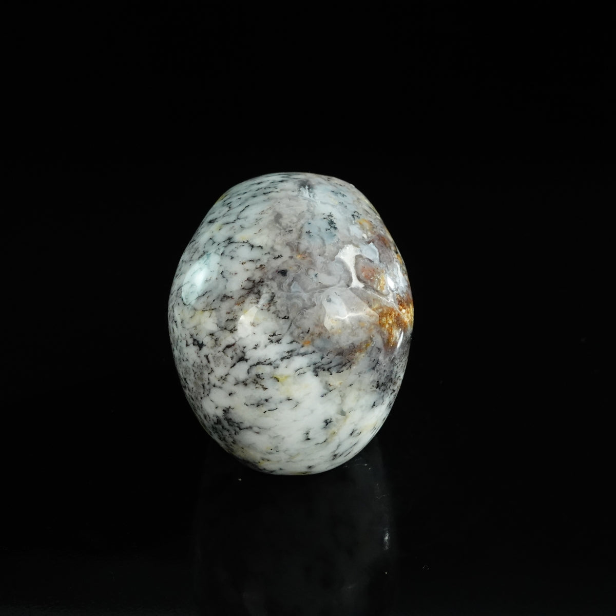 3.0" White Opal Crystal Skull Carving - Unique Piece #WO07