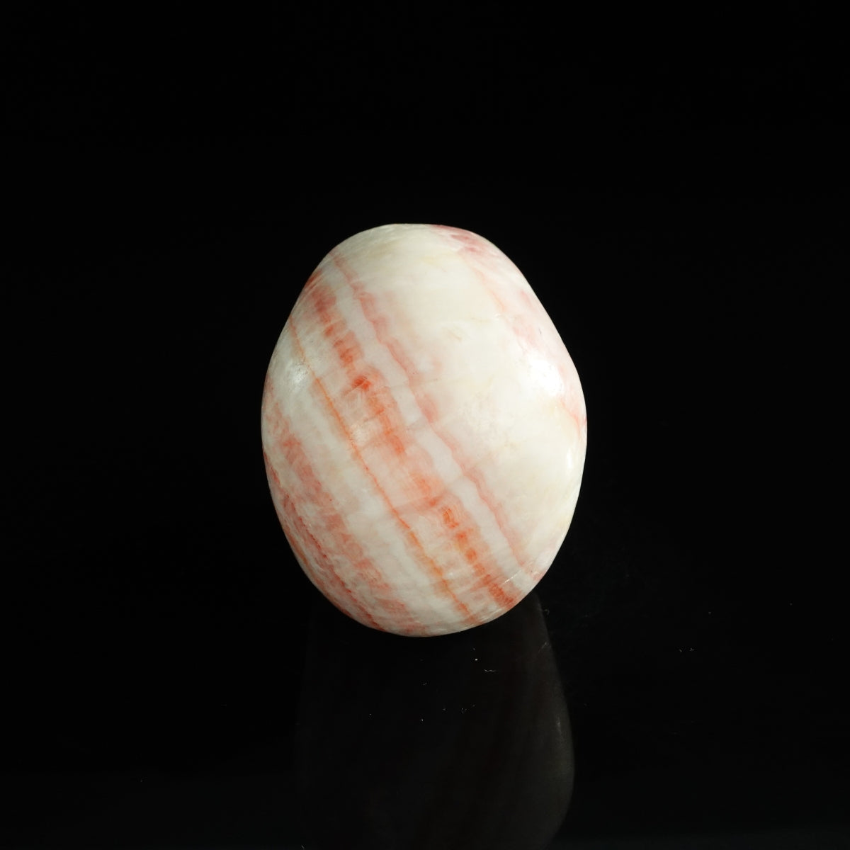 3.0" Zebra Jasper Crystal Skull Carving - Unique Piece #ZS01