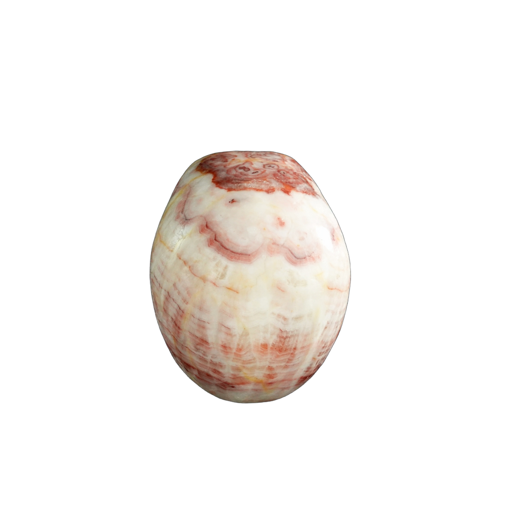 3.0" Zebra Jasper Crystal Skull Carving - Unique Piece #ZS04