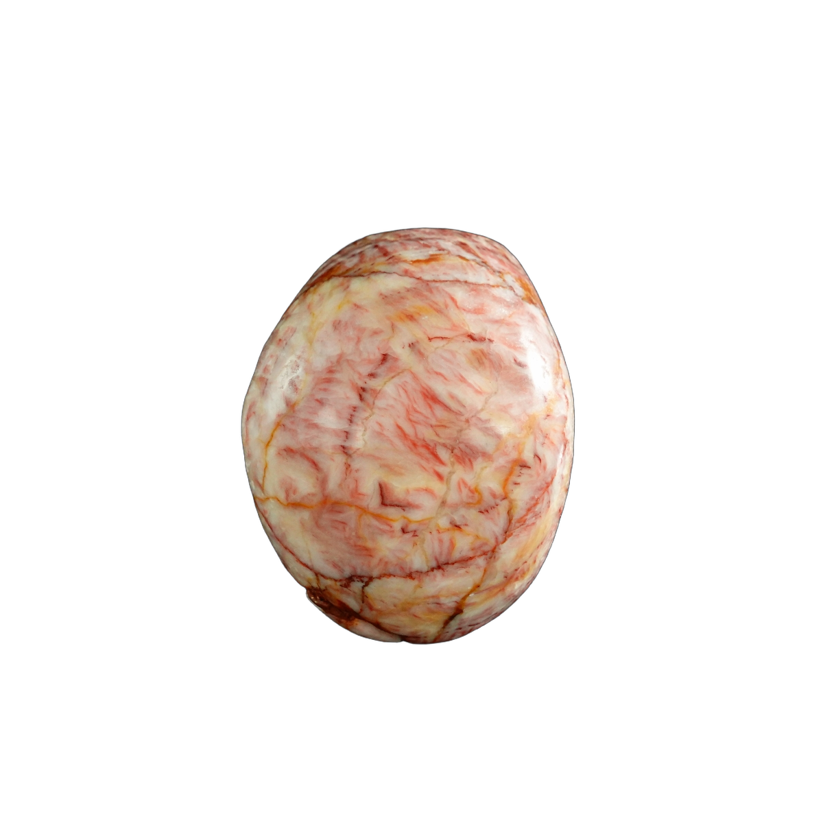 3.0" Zebra Jasper Crystal Skull Carving - Unique Piece #ZS05