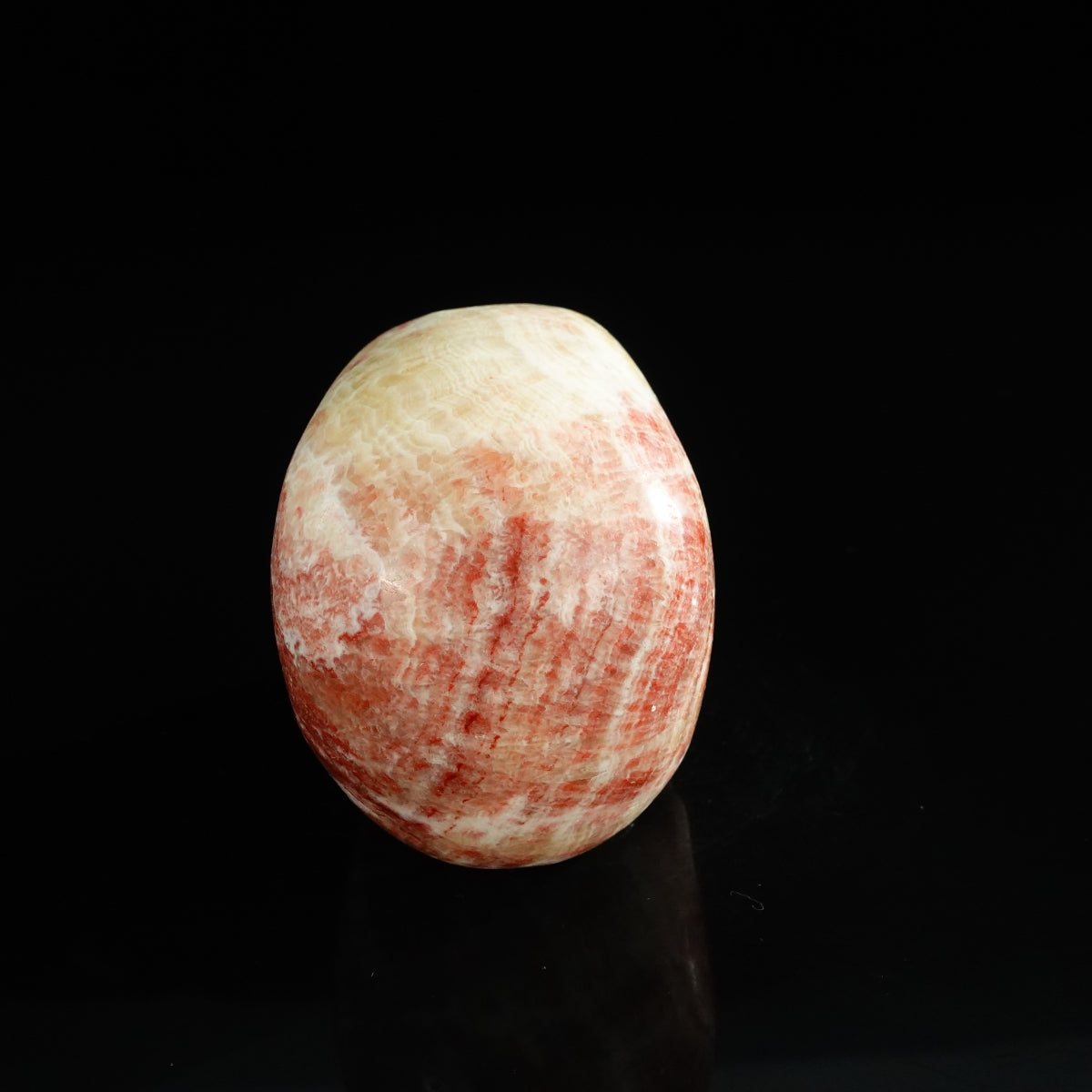 3.0" Zebra Jasper Crystal Skull Carving - Unique Piece #ZS06