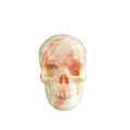 3.0" Zebra Jasper Crystal Skull Carving - Unique Piece #ZS08