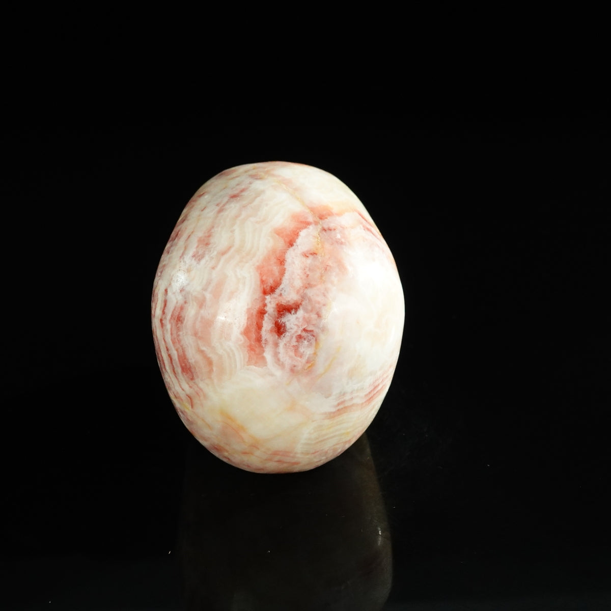 3.0" Zebra Jasper Crystal Skull Carving - Unique Piece #ZS08
