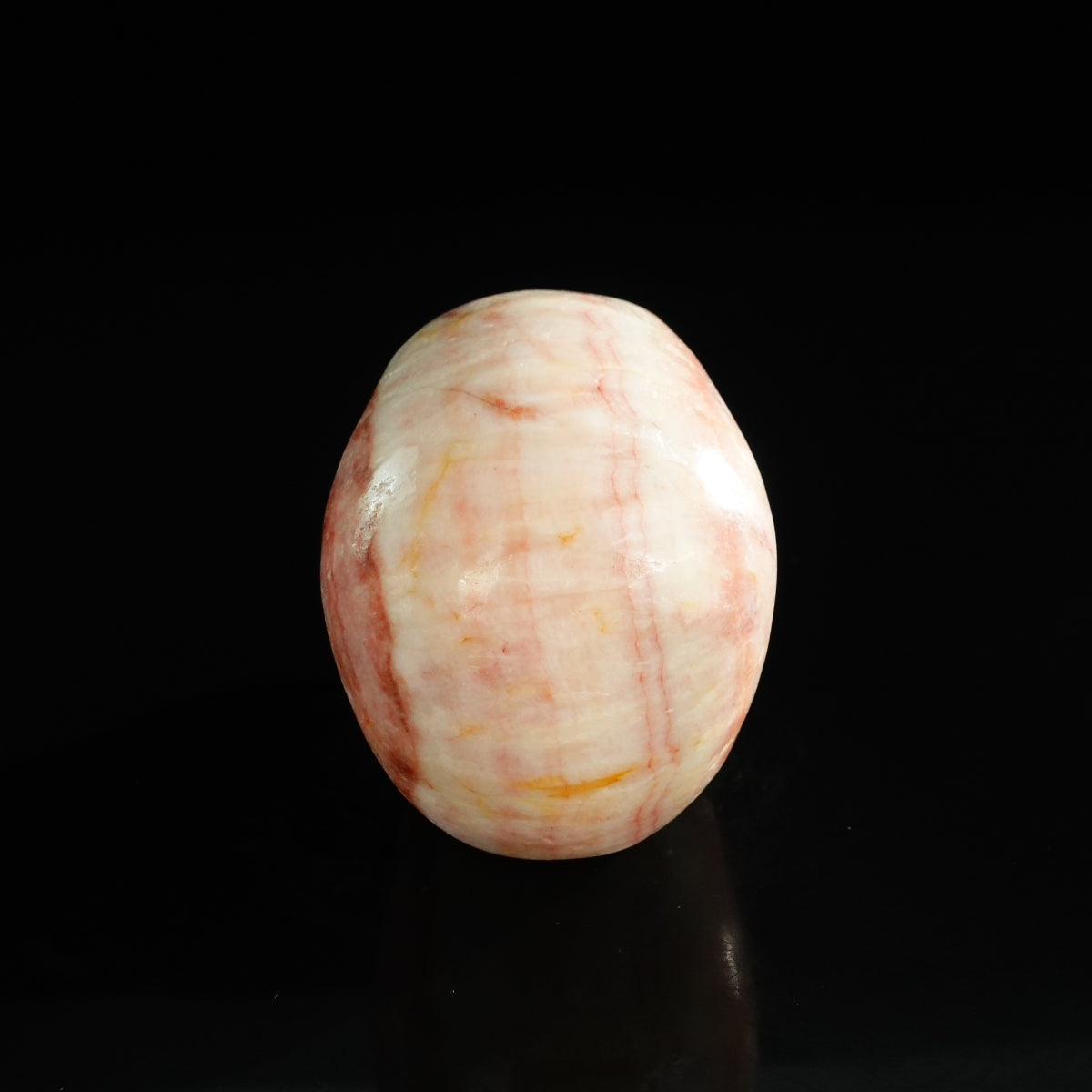 3.0" Zebra Jasper Crystal Skull Carving - Unique Piece #ZS10