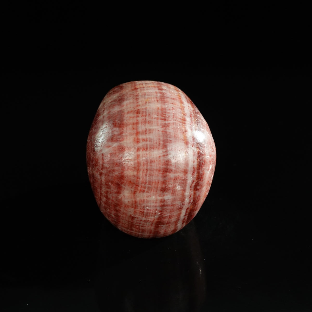 3.0" Zebra Jasper Crystal Skull Carving - Unique Piece #ZS11