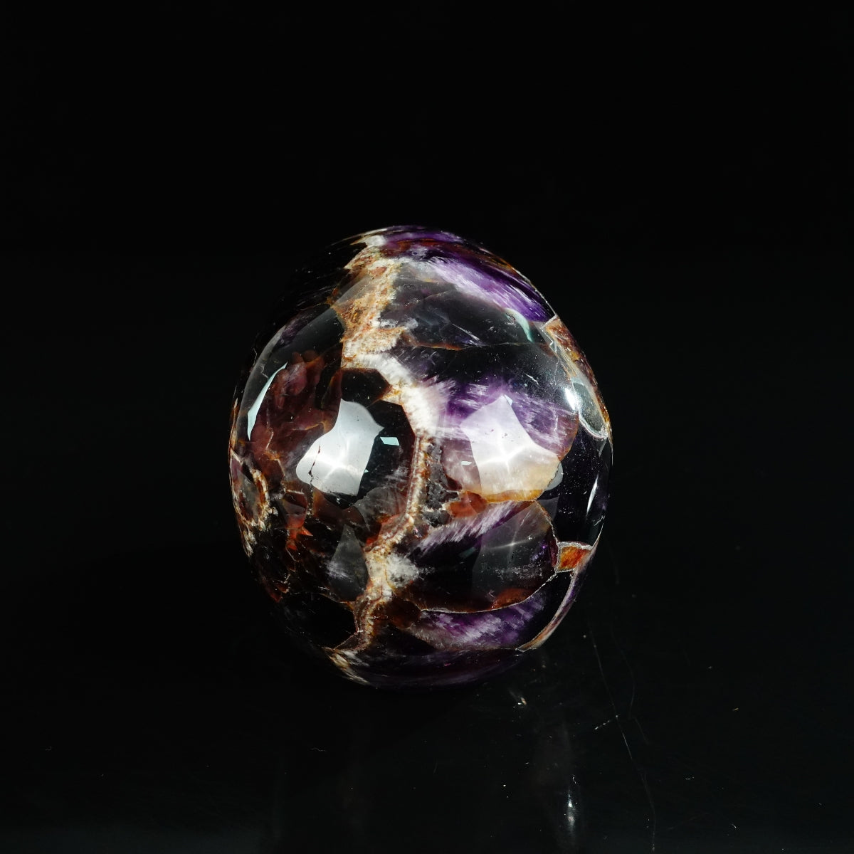 4.5" Amethyst Crystal Skull Carving - Unique Piece #AM02