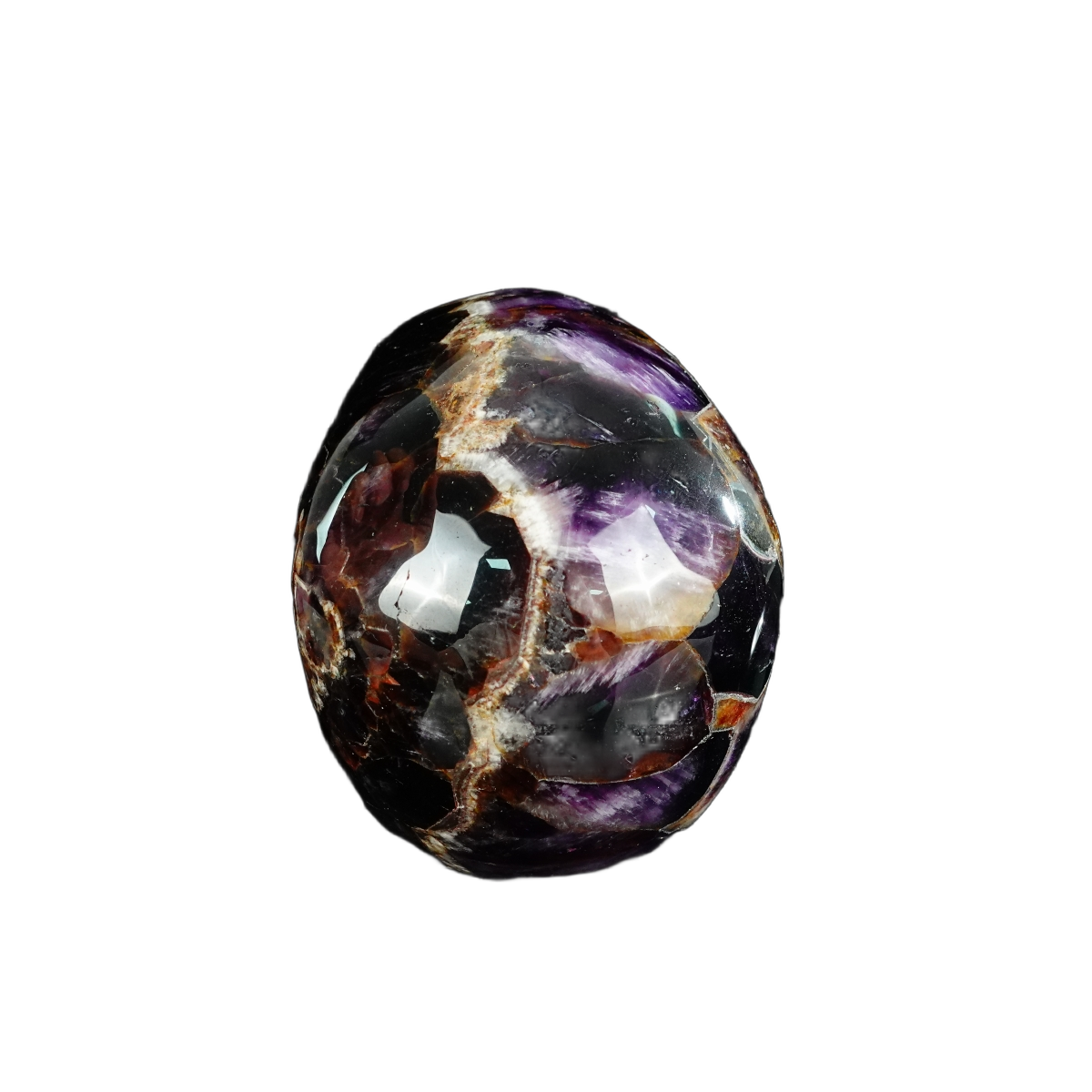 4.5" Amethyst Crystal Skull Carving - Unique Piece #AM02