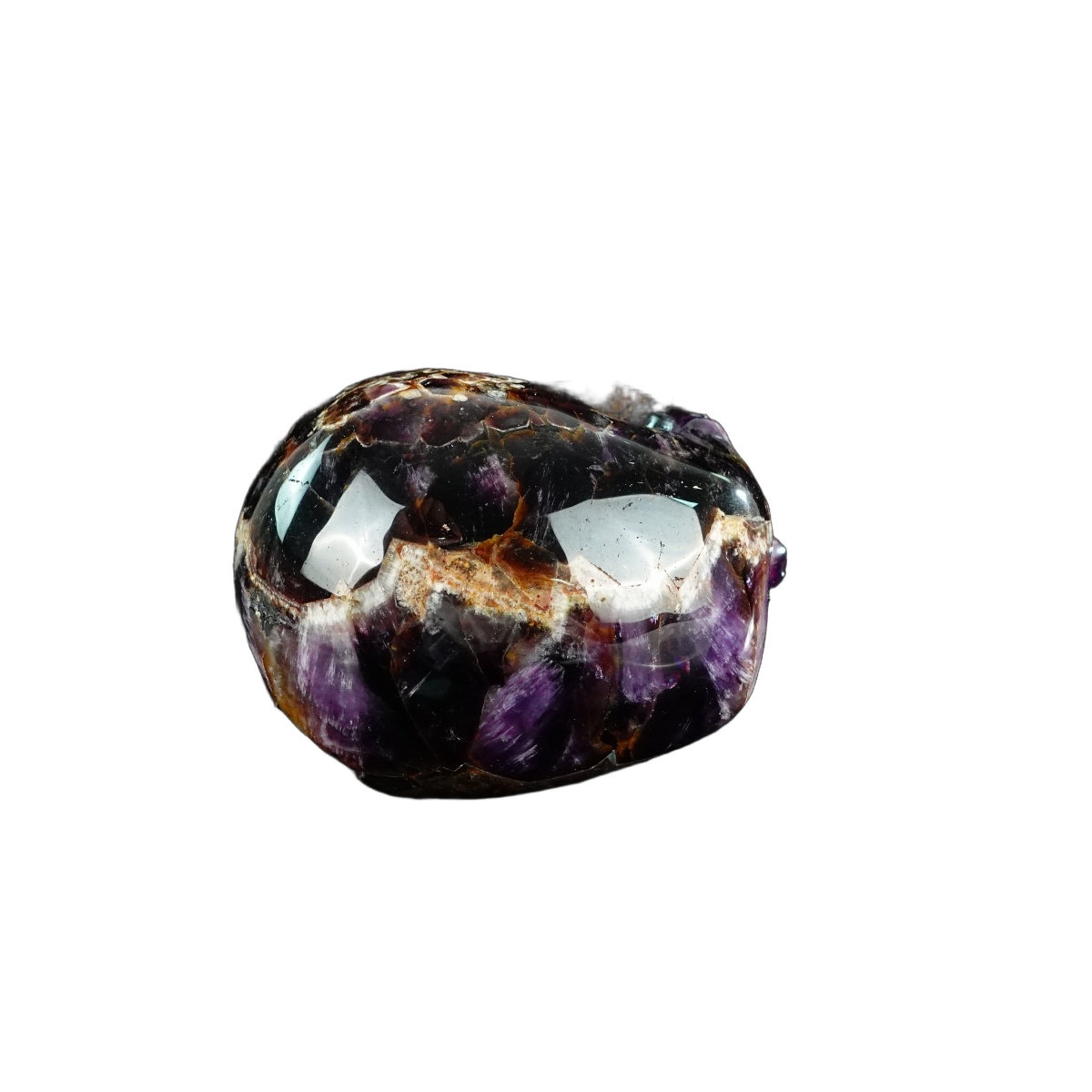 4.5" Amethyst Crystal Skull Carving - Unique Piece #AM02