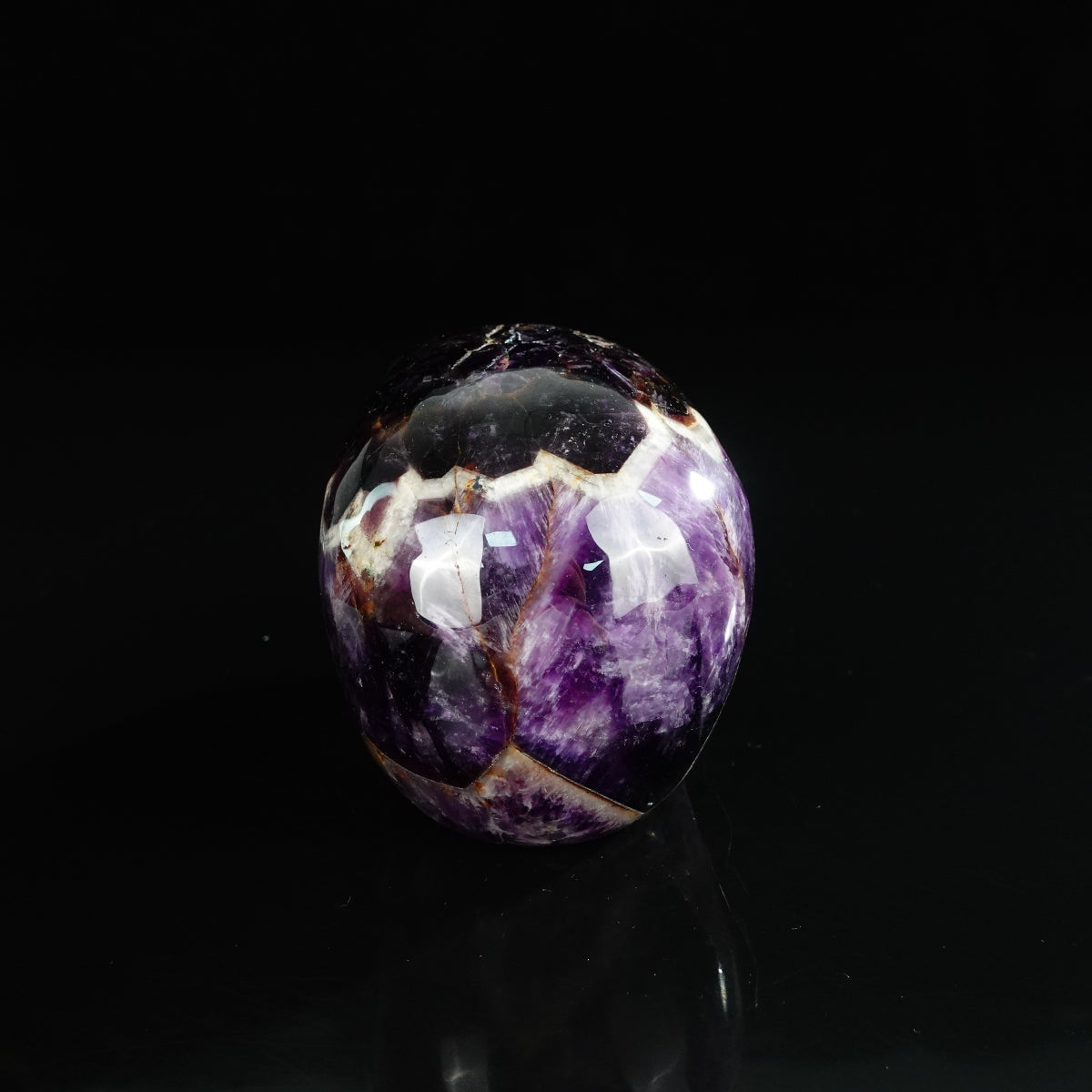 4.5" Amethyst Crystal Skull Carving - Unique Piece #AM06
