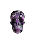 4.5" Amethyst Crystal Skull Carving - Unique Piece #AM07