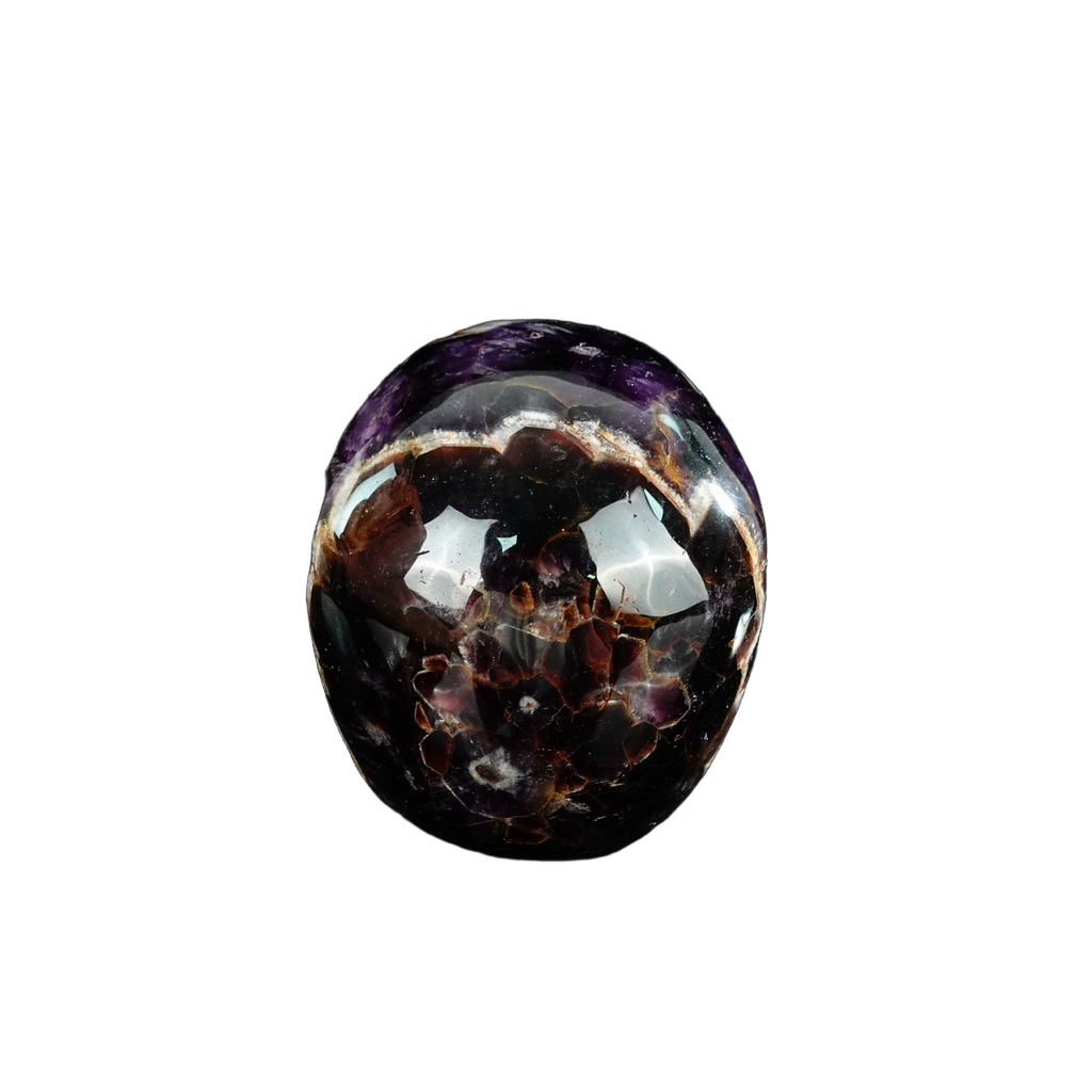 4.5" Amethyst Crystal Skull Carving - Unique Piece #AM07