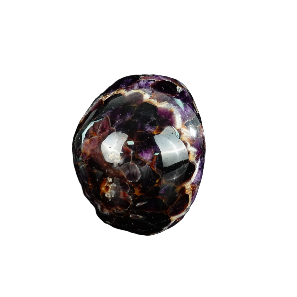 4.5" Amethyst Crystal Skull Carving - Unique Piece #AM08