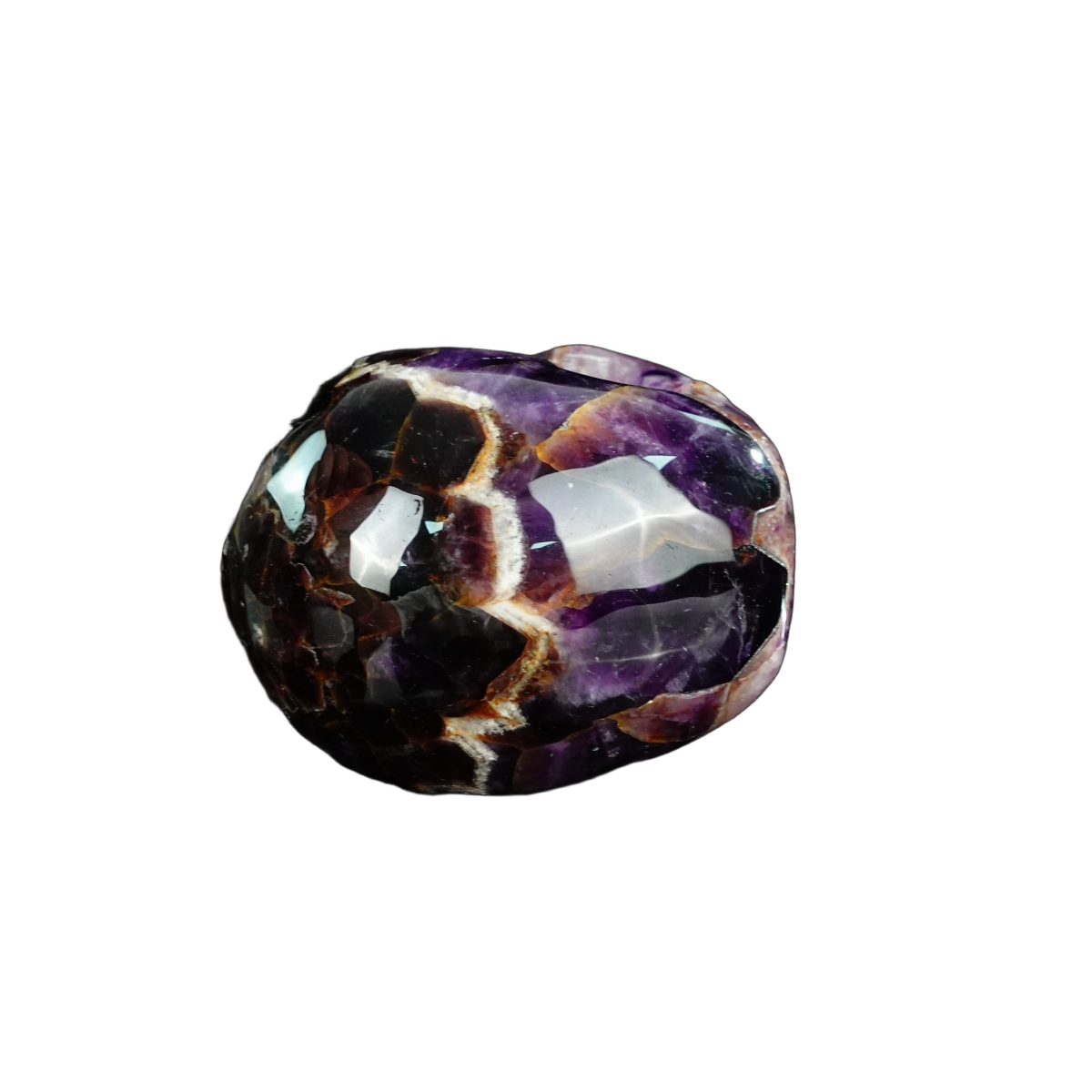 4.5" Amethyst Crystal Skull Carving - Unique Piece #AM09