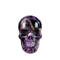 4.5" Amethyst Crystal Skull Carving - Unique Piece #AM10