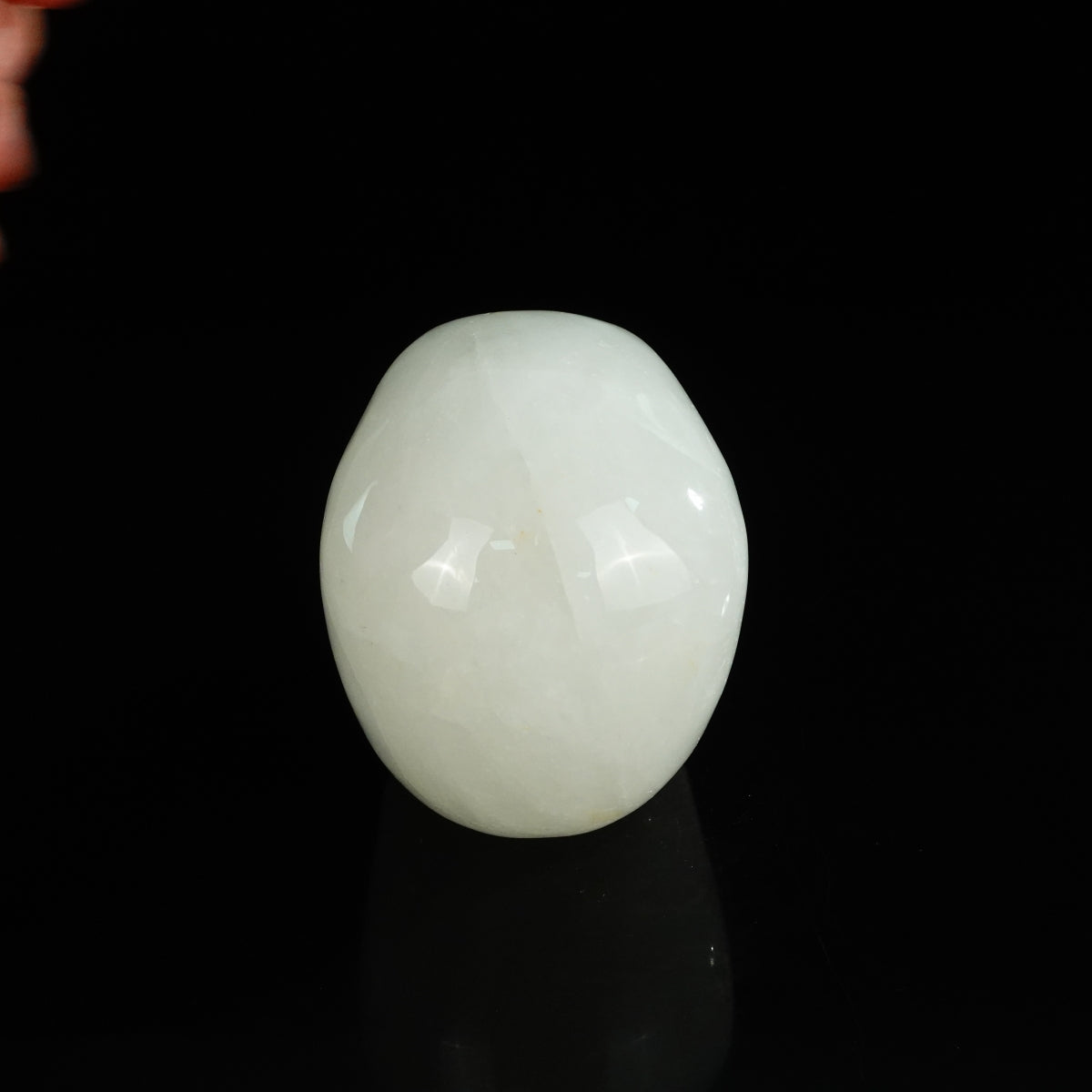 4.5" Angolan Quartz Crystal Skull Carving - Unique Piece #AQ03