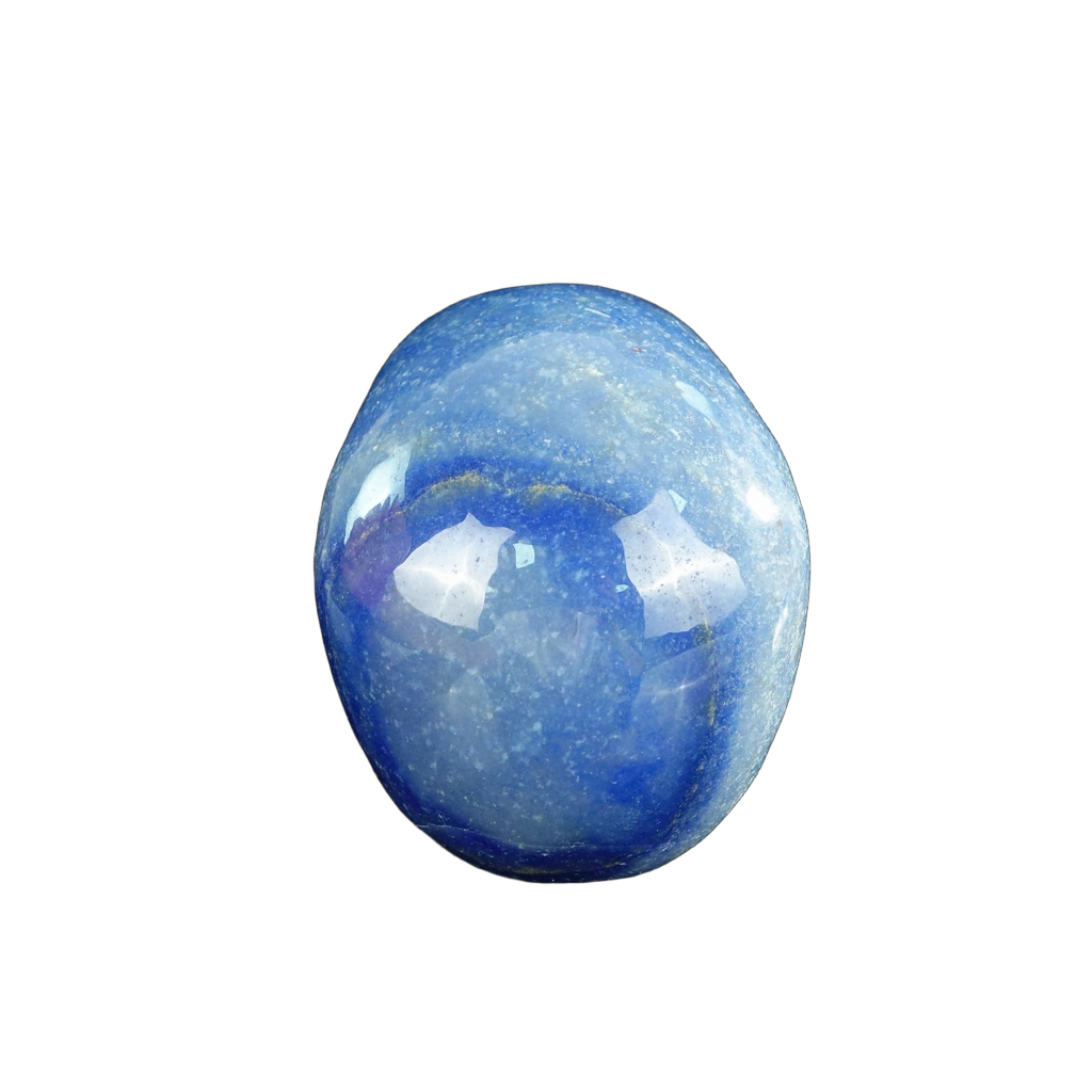 4.5" Blue Aventurine Crystal Skull Carving - Unique Piece #BA01