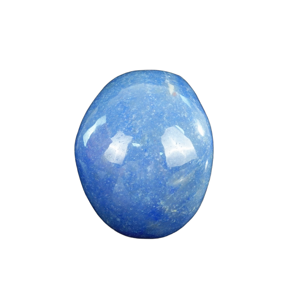 4.5" Blue Aventurine Crystal Skull Carving - Unique Piece #BA02