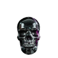 4.5" Fluorite Crystal Skull Carving - Unique Piece #GF01