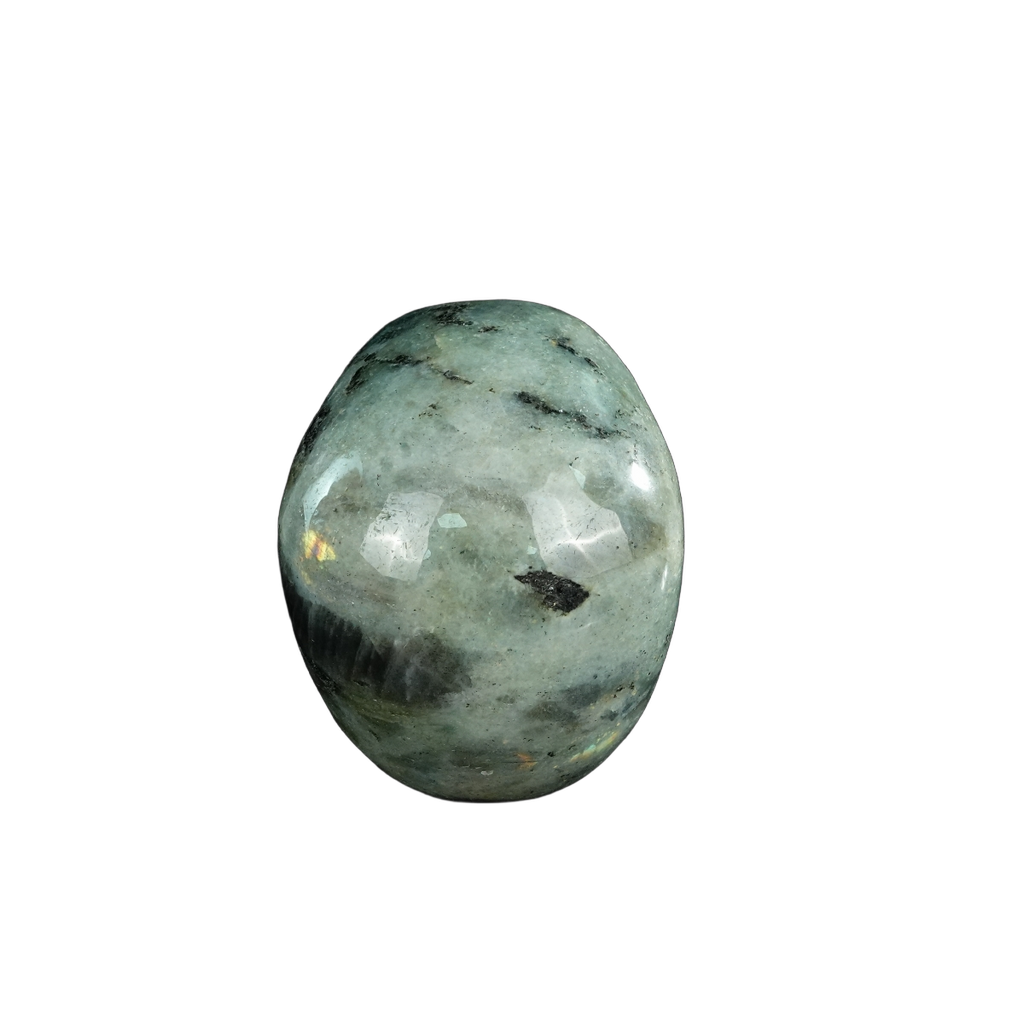 4.5" Labradorite Crystal Skull Carving - Unique Piece #LA01