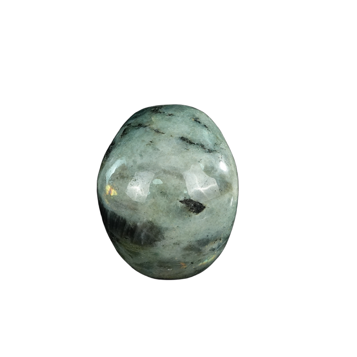 4.5" Labradorite Crystal Skull Carving - Unique Piece #LA01
