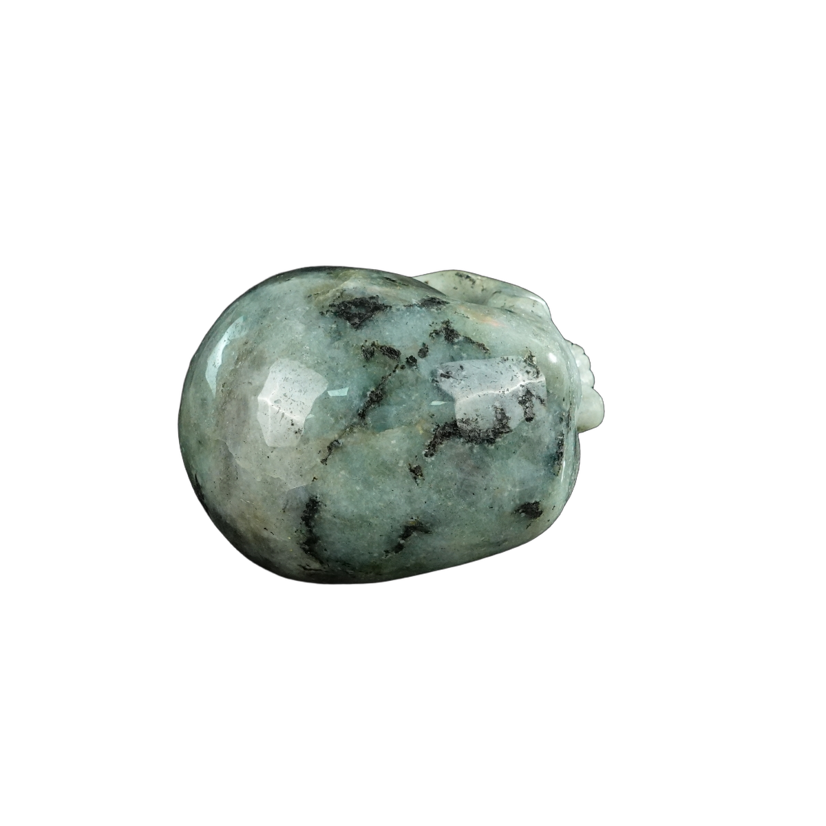 4.5" Labradorite Crystal Skull Carving - Unique Piece #LA01