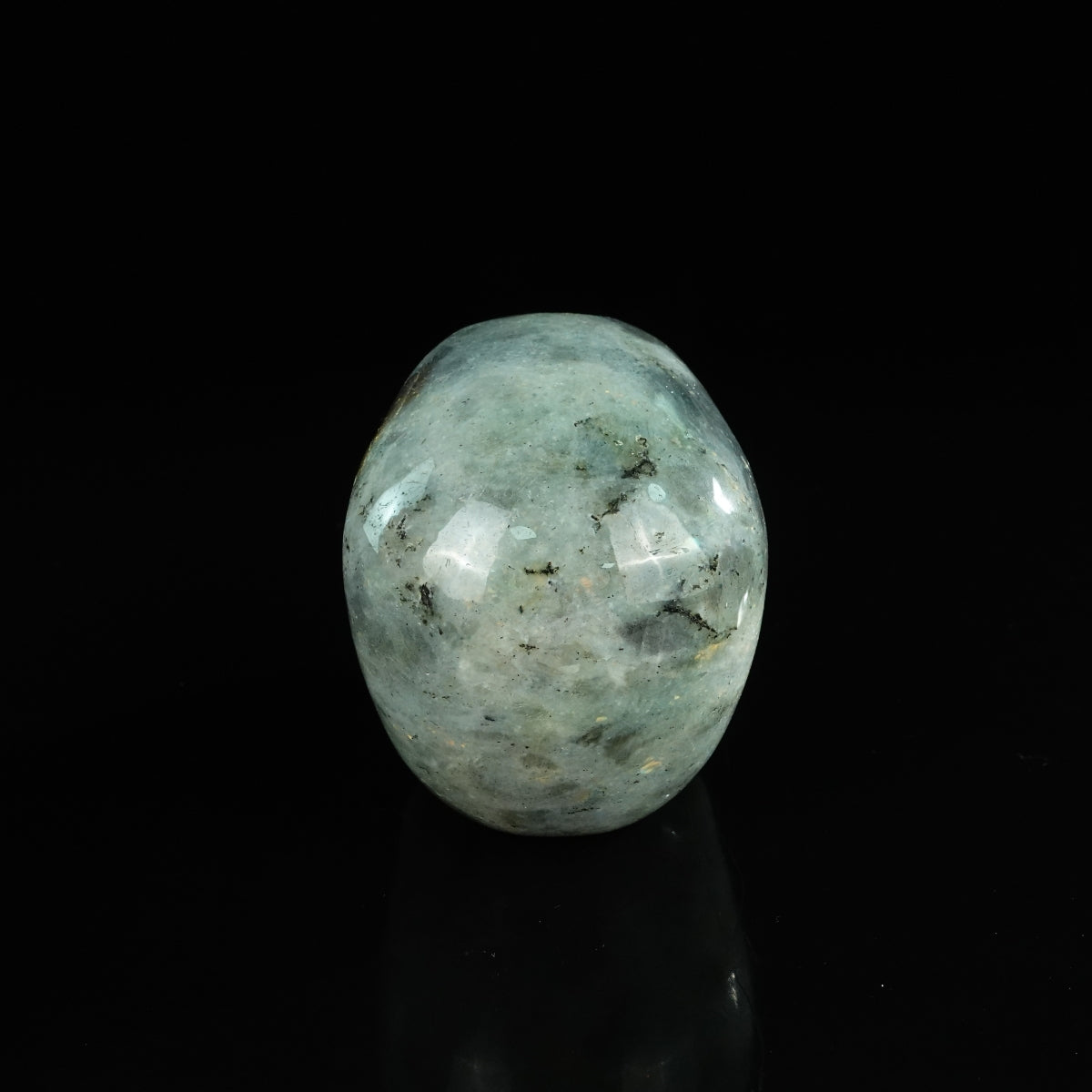 4.5" Labradorite Crystal Skull Carving - Unique Piece #LA02