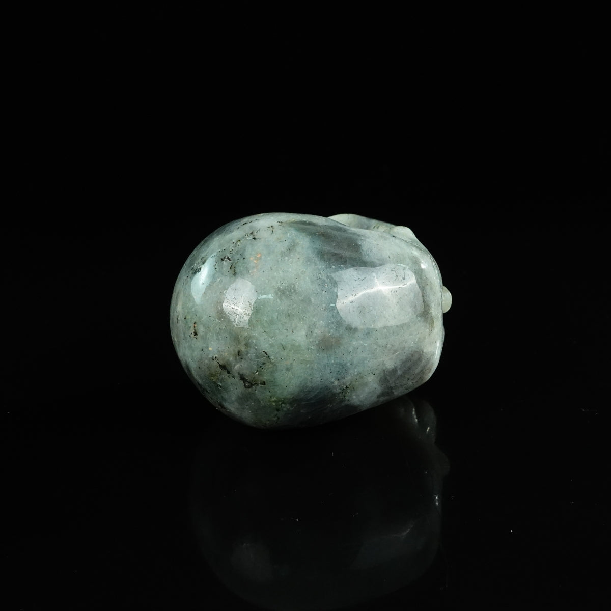 4.5" Labradorite Crystal Skull Carving - Unique Piece #LA02